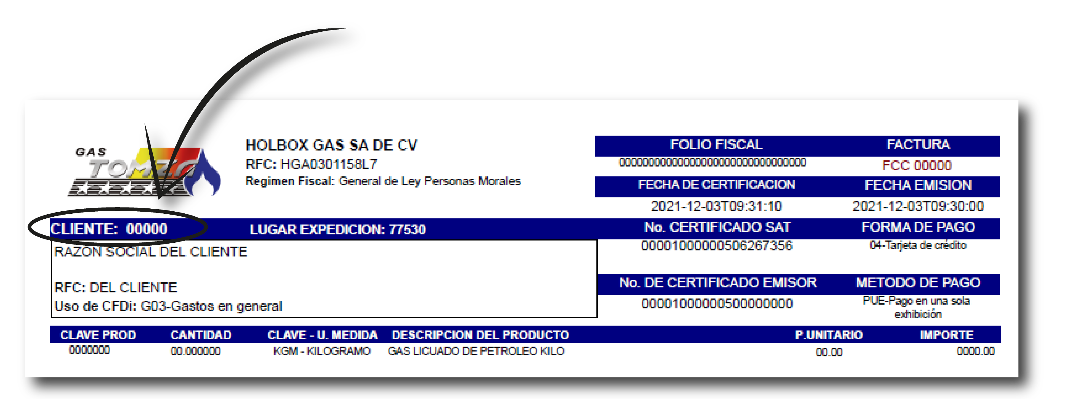 cion Gas Tomza